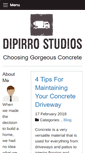 Mobile Screenshot of dipirrostudios.com